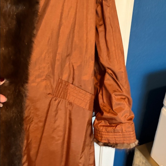 WOMENS Vintage Mink Coat. LeNobel Furs Brown Fur Coat - Picture 5 of 9